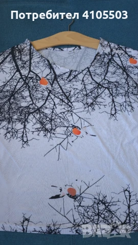 Дамска бяла блуза, снимка 2 - Тениски - 51167711