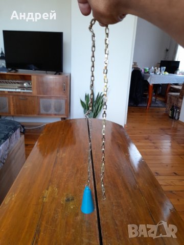 Стара верижка за тоалетно казанче #3, снимка 3 - Антикварни и старинни предмети - 37740668