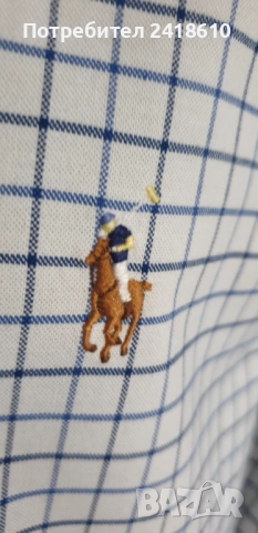 POLO Ralph Lauren Cotton Slim Fit Oxford Stretch Mens Size / L НОВО ! ОРИГИНАЛ! Мъжка Риза!, снимка 4 - Ризи - 51711873