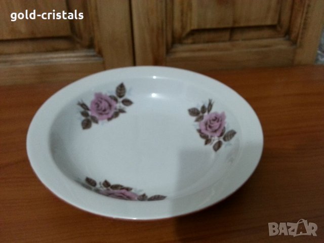 Стар български порцелан купа