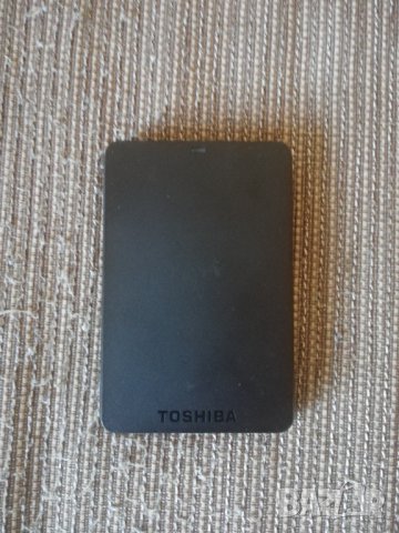 HDD Toshiba 500gb външен portable преносим 2.5", снимка 1 - Външни хард дискове - 39509021