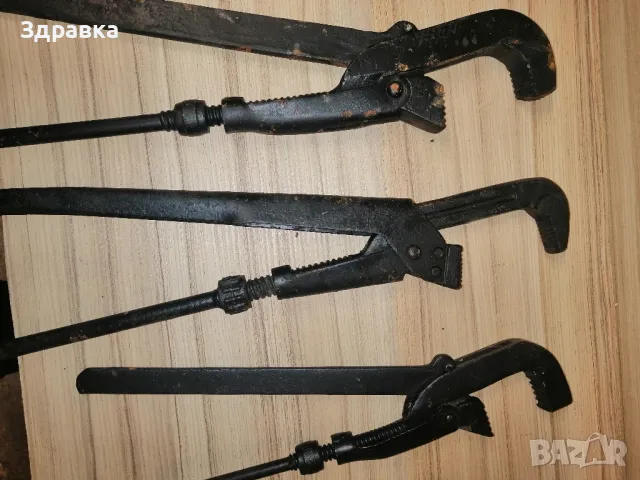 Български водопроводни ключове , снимка 2 - Други инструменти - 49117811