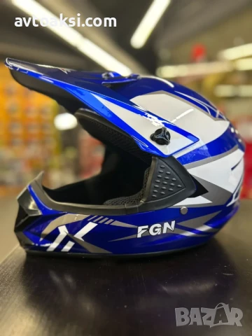 Каска Крос Мотор/Скутер/Бъги/Вело/АТВ -YF120, снимка 2 - Аксесоари и консумативи - 51006365