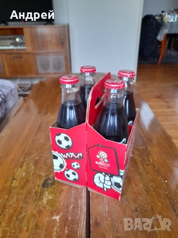 Стари бутилки Кока Кола,Coca Cola Euro 2012 Fan Pack, снимка 2 - Други ценни предмети - 52080310