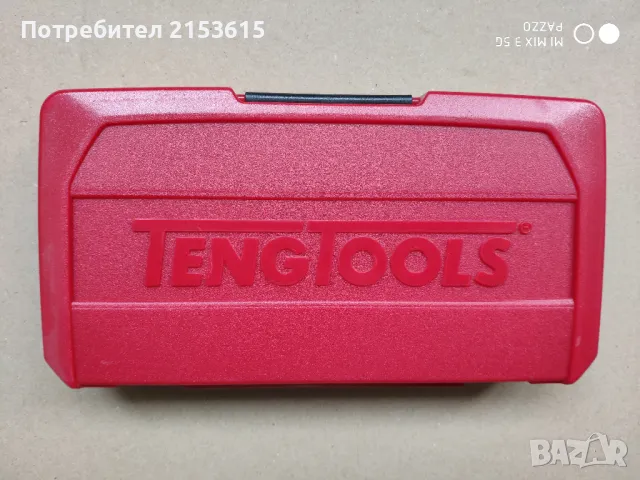 Teng tools тенг 1/4  малка гидория 36 части вложки камъни комплект хром ванадий, снимка 9 - Куфари с инструменти - 47017050