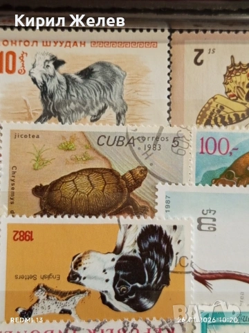 Стари пощенски марки от цял свят смесени ЖИВОТНИ,КОРАБИ,КОСМОС за КОЛЕКЦИЯ 52019, снимка 5 - Филателия - 53228038