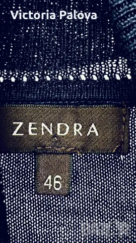 Тънко поло ZENDRA Испания, коприна кашмир, снимка 6 - Блузи с дълъг ръкав и пуловери - 47833902