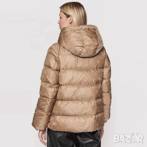 LUISA SPAGNOLI 538405 Дамско Пухено Яке Палто с Две Лица S-M, снимка 7 - Якета - 53226496