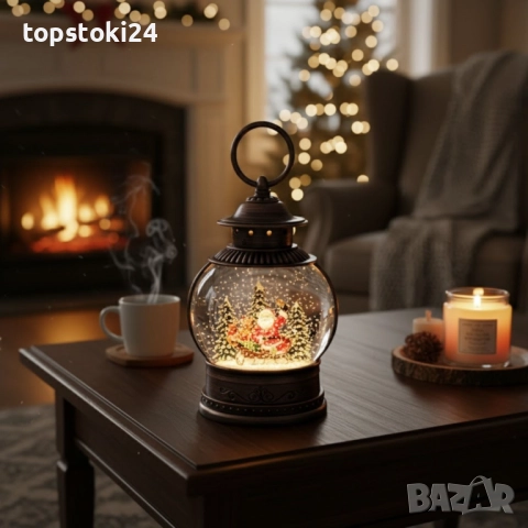 Коледен снежен глобус, снимка 10 - Други стоки за дома - 52353063