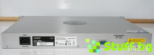 Суич Linksys SFE2010 48Port, снимка 5 - Суичове - 49447728