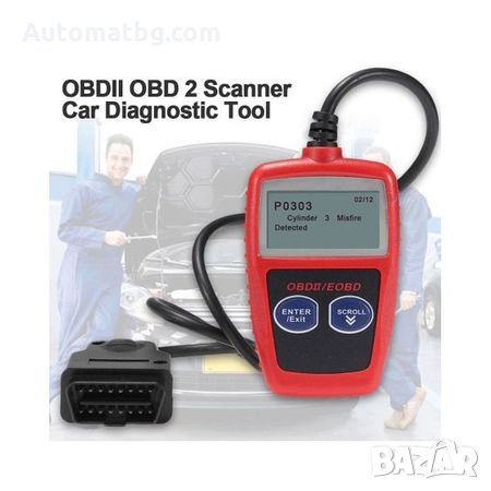 Уред за автомобилна диагностика Automat MS-309 LQ OBD II Bluetooth V2.1, снимка 3 - Аксесоари и консумативи - 26284618
