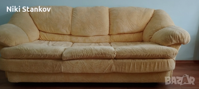 Холова гарнитура , снимка 7 - Дивани и мека мебел - 52501349