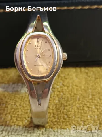 Дамски часовник Q&Q, снимка 5 - Дамски - 49396395
