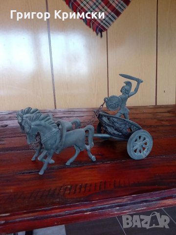 Медна гръцка колесница от Акропула 1936г. 