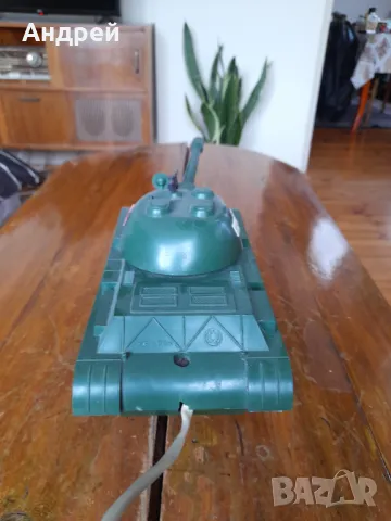 Стара детска играчка танк, снимка 6 - Други ценни предмети - 48337260