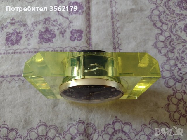 Настолен часовник Мълния, снимка 6 - Антикварни и старинни предмети - 43789874