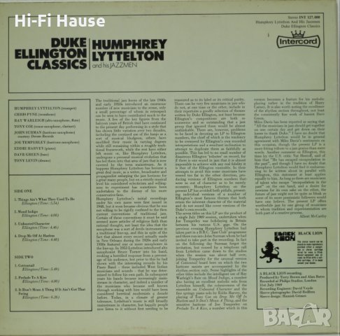 Duke Ellington Classics-Humpherey Lyttelton, снимка 2 - Грамофонни плочи - 35062845