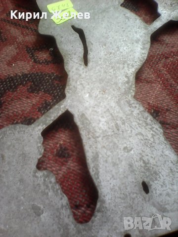 Леяр работник метална статуетка пано 6748, снимка 8 - Колекции - 27009201