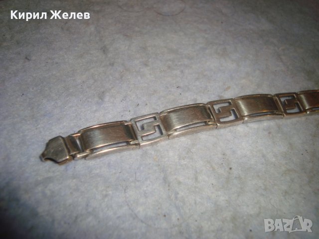 СТАРА СРЕБЪРНА КРАСИВА МАЙСТОРСКА АРТ ДЕКО СТИЛ ГРИВНА СРЕБРО 925 с ЛЕКА ЗАБЕЛЕЖКА! 27157 , снимка 14 - Гривни - 36795669