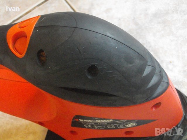 Black Decker KA250K-Мощен 170 Вата-Английски-Мулти Виброшлайф-Блек Декер-Отличен, снимка 14 - Други инструменти - 33160000