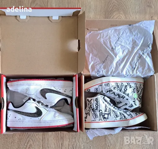Сникърси Nike и Champion, 35 номер , снимка 4 - Детски маратонки - 47473683