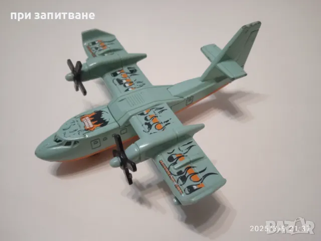 Метално самолетче Matchbox 2009 Mattel SB-87 Model Plane Blaze Buster Forest Ranger, снимка 2 - Колекции - 49426722