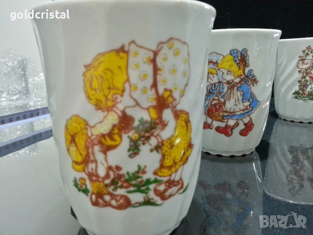 стар полски порцелан чаени чаши детски мотиви , снимка 8 - Антикварни и старинни предмети - 51636434