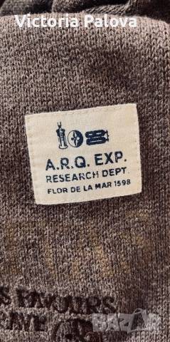 Стилен дълъг шал унисекс в модерен кафяв цвят, снимка 3 - Шалове - 52861703