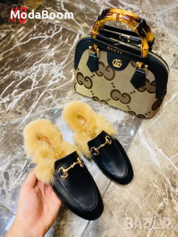 Gucci дамски комплекти Различни цветове , снимка 7 - Чехли - 48371377