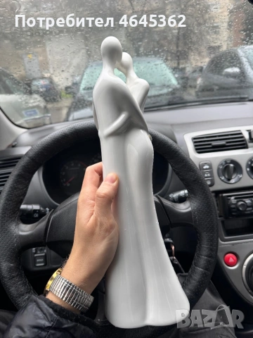 Керамична статуетка - Любов, снимка 2 - Нумизматика и бонистика - 53509666