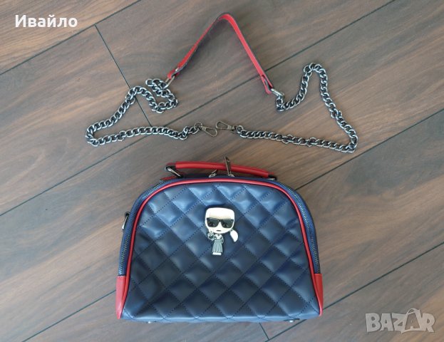 Дамска чанта "KARL LAGERFELD", снимка 2 - Чанти - 37013109