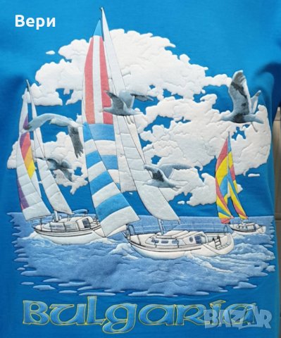 Нова мъжка тениска с трансферен печат България, Яхти, снимка 3 - Тениски - 28222292