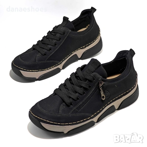 Дамски спортни обувки с връзки и цип , снимка 8 - Дамски ежедневни обувки - 53060085