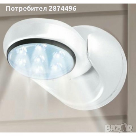 1716 LED лампа Light Angel, с датчик за движение Бяла светлина диоди, снимка 8 - Лед осветление - 34658581