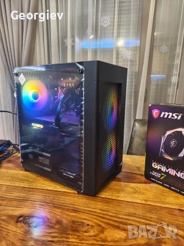 Геймърски компютър - Intel I5 10400F, Nvidia 1660 Super, WiFi, 128GB SSD M.2, 2TB HDD, снимка 2 - Геймърски - 53053124