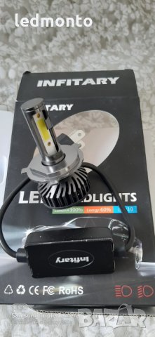 🔝 INFITARY ®️  Лед крушки h7 h4 H7 H11 H1 HB3 HB4 , снимка 16 - Аксесоари и консумативи - 27811092