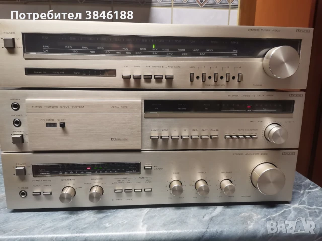 BRUNS STEREO AMPLIFIER 4503,Deck 4504,Tuner 4502, снимка 1