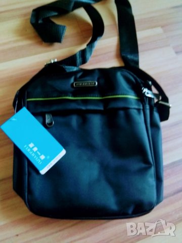 Мъжка чанта Нова с етикет черна, снимка 1 - Чанти - 40142794