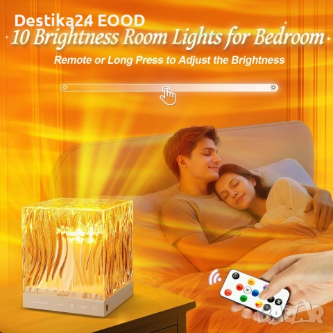 LED проектор Звездно небе с дистанционно и таймер, снимка 4 - Лед осветление - 53177785