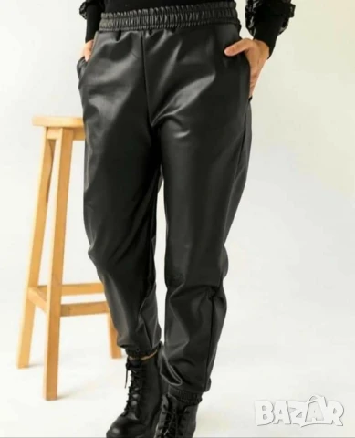 Дамски промазан панталон  , снимка 3 - Панталони - 51142736