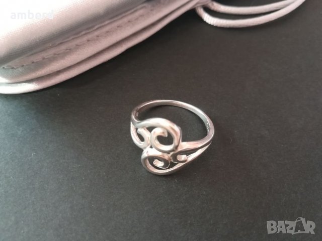 Сребърен пръстен модел R082, снимка 14 - Пръстени - 27475639
