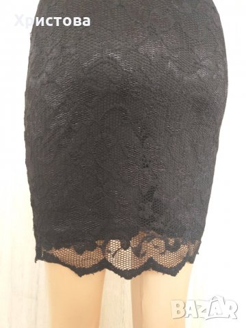 Дантелена пола ВЕРО МОДА в черно - 12,00лв., снимка 14 - Поли - 28382006