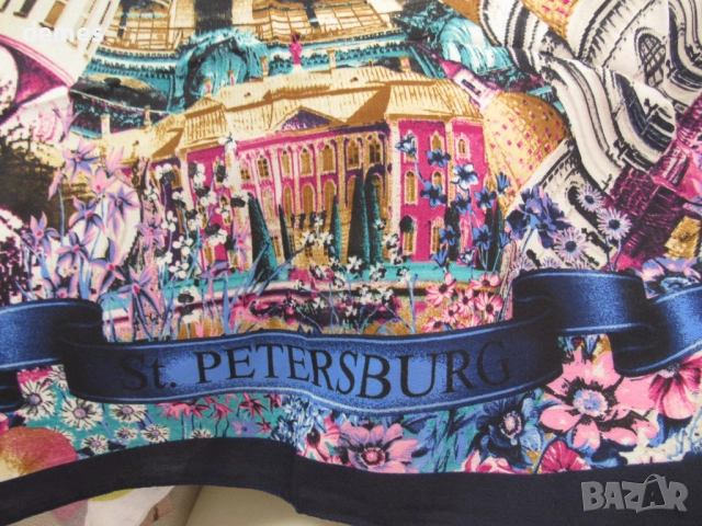 Красив шал от Санкт Петербург, Русия, снимка 5 - Шалове - 52261939