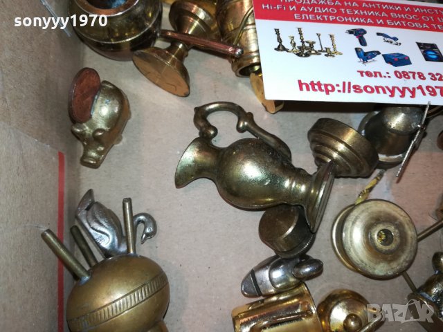 златинки-миниатюри-30бр-фигурки 2610211745, снимка 8 - Антикварни и старинни предмети - 34591651