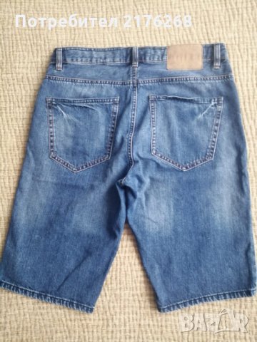 Къси мъжки  дънки, снимка 3 - Дънки - 25198588