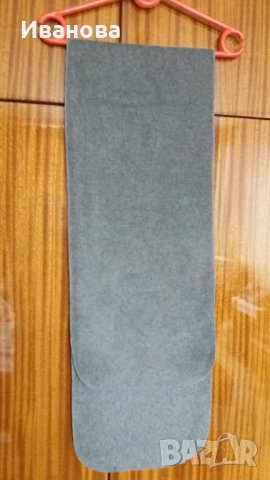 Тъмносив шал поларен