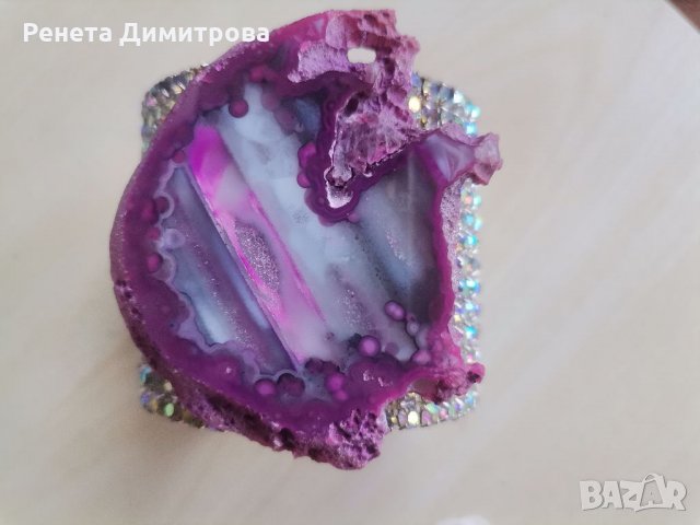 Гривна на дизайнерката Велислава Каймаканова, снимка 5 - Гривни - 33598651