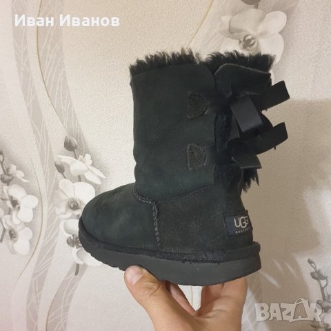оригинални ботушки Ugg Australia Bailey Bow номер 31, снимка 8 - Бебешки боти и ботуши - 43148295