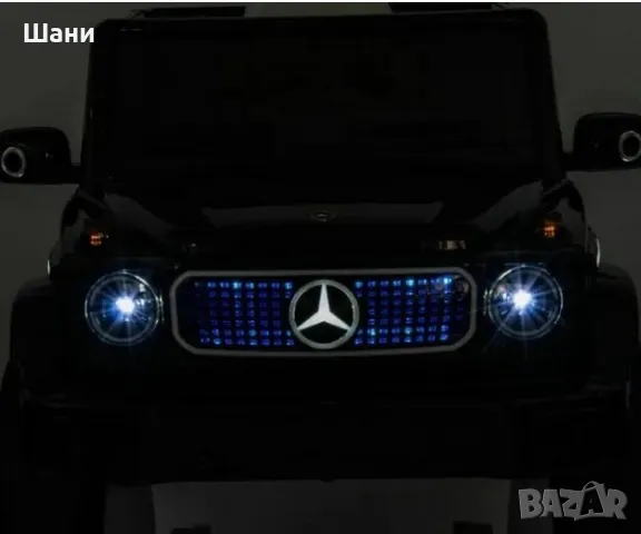Акумулаторен джип Mercedes-Benz Concept EQG 12V с меки гуми, снимка 3 - Детски велосипеди, триколки и коли - 50029004
