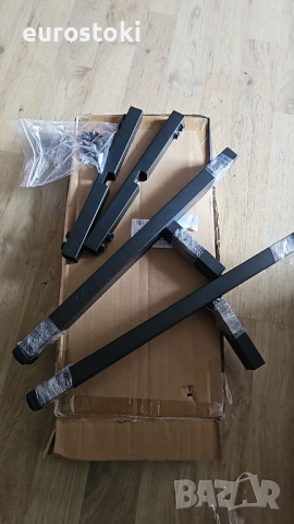 Регулируема поставка за саксии,  метална черна, снимка 8 - Стайни растения - 52471786